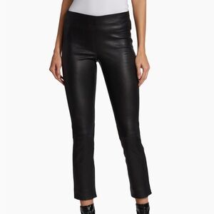 Vince Black Leather Pants
